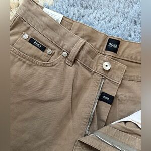 Hugo Boss Men's Tan Corduroy Pants